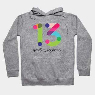 13 and Awesome! Hoodie